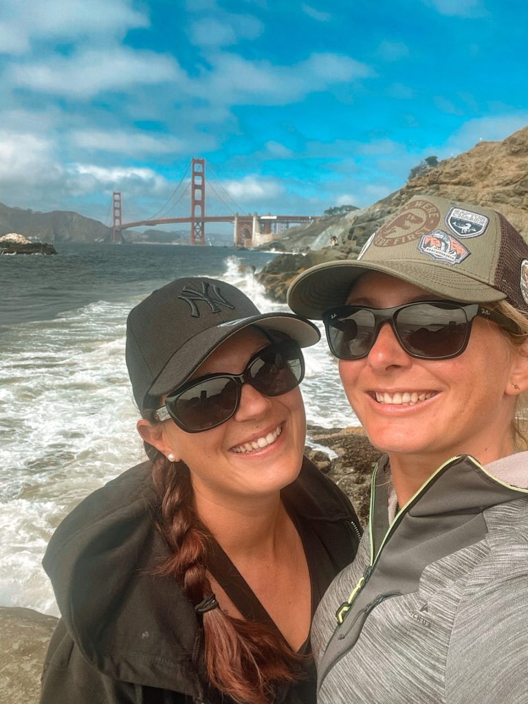 Emy et Cha - Baker Beach