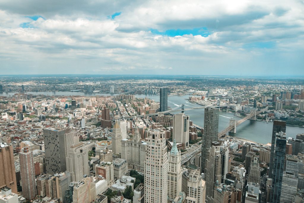 Vue du One World Observatory