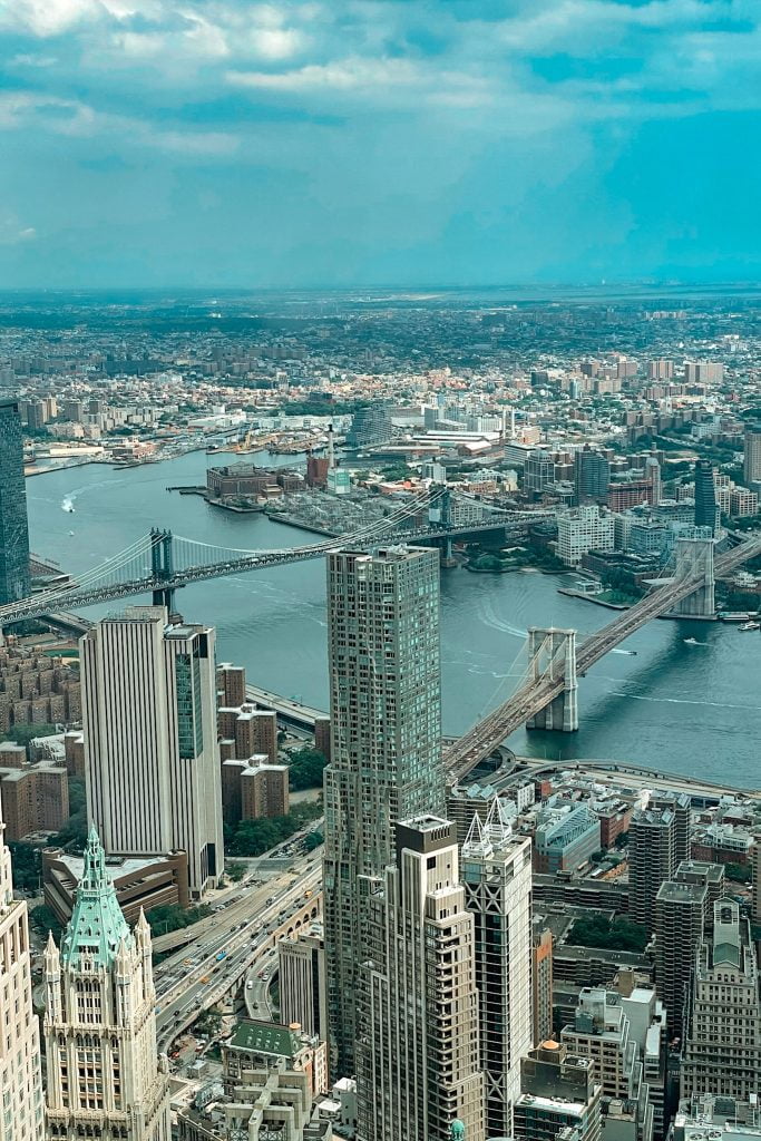 Vue du One World Observatory