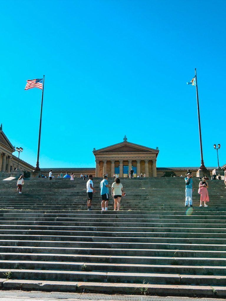 Rocky steps - Les marches de Rocky