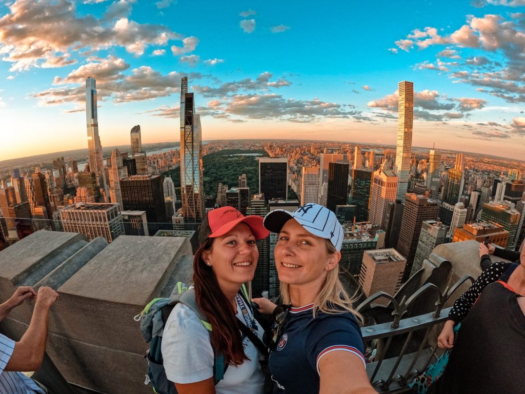 Emy et Cha au Top Of The Rock