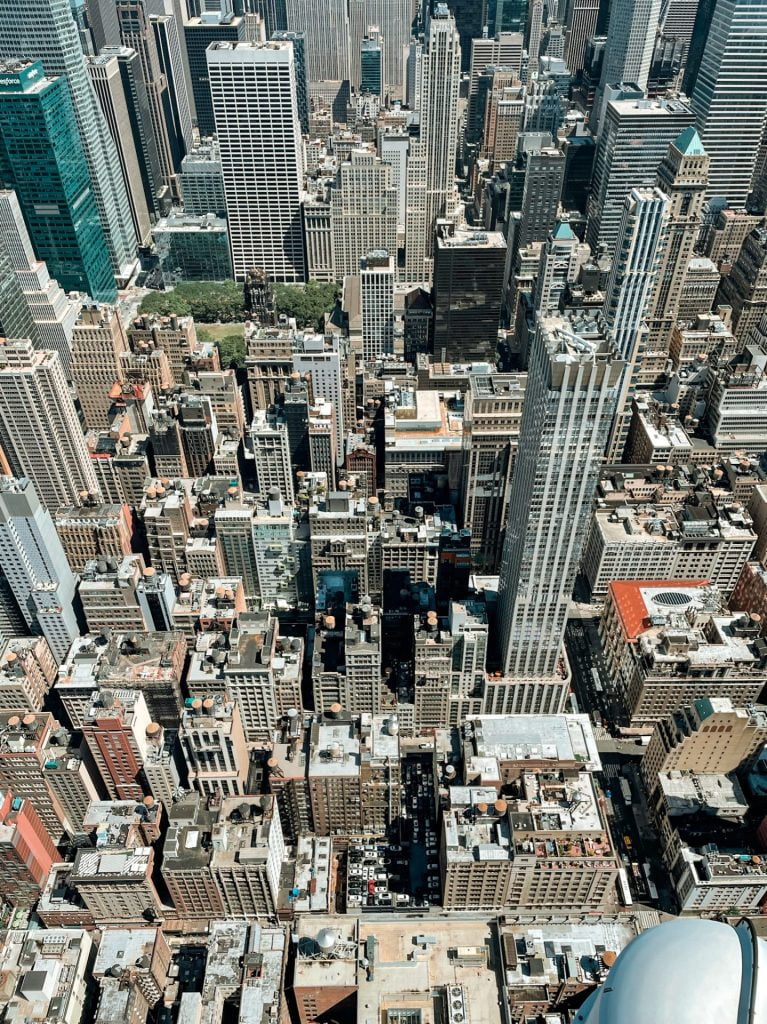 Vue de l'Empire State building