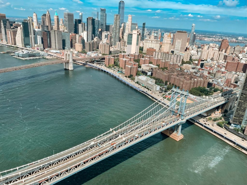 Manhattan Bridge et Brooklyn Bridge