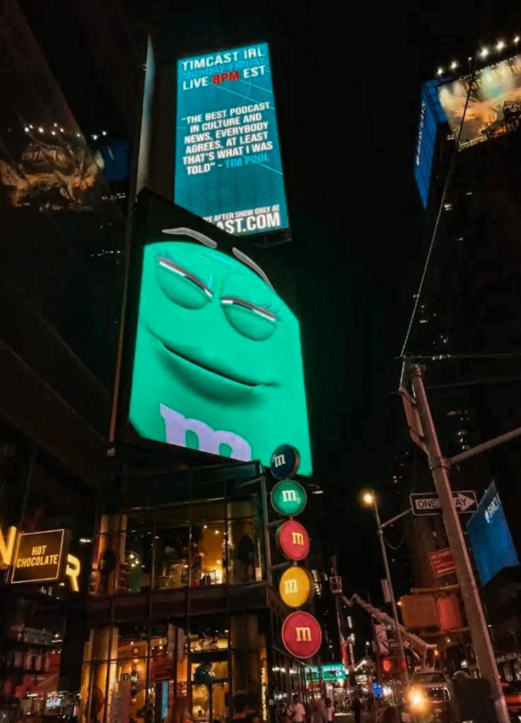 Boutique M&M's sur Times Square - M&m's Vert