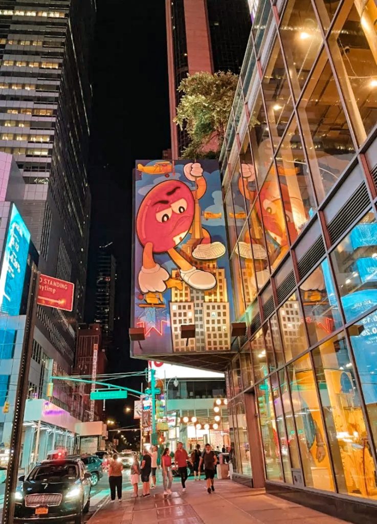 Boutique M&M's sur Times Square - M&m's Rouge