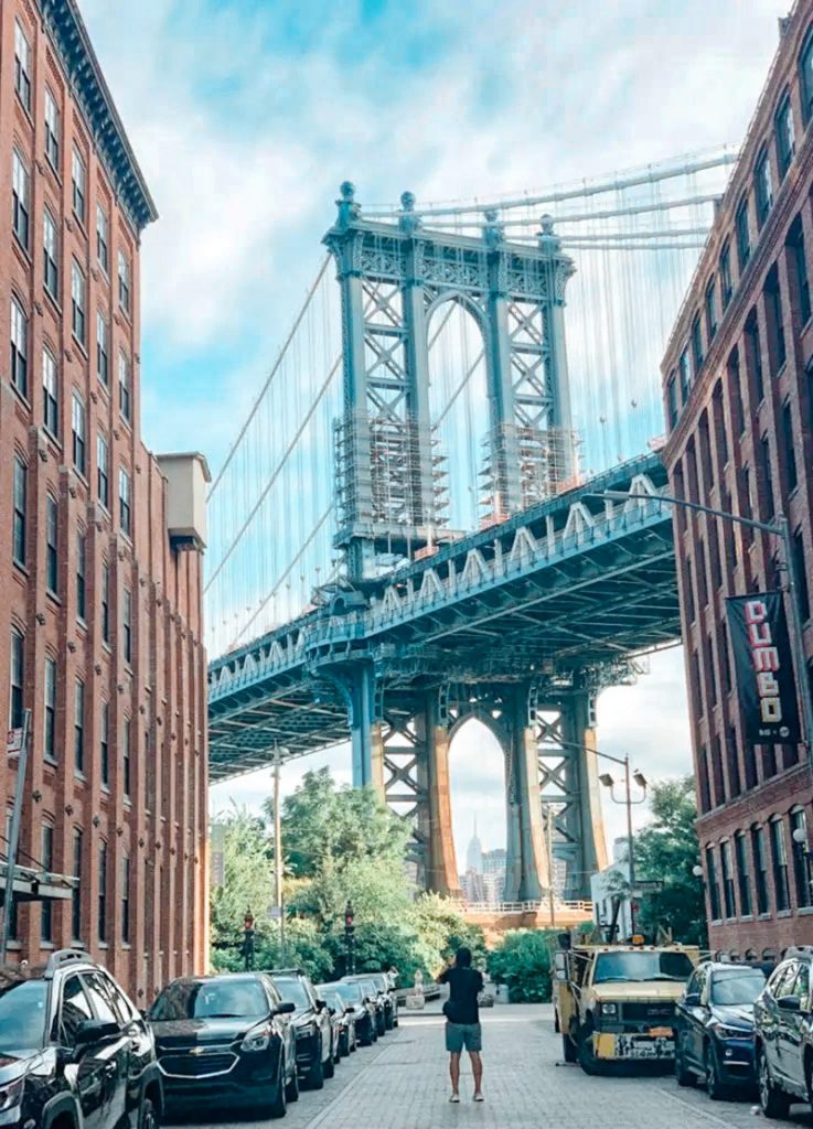 Manhattan Bridge à Dumbo