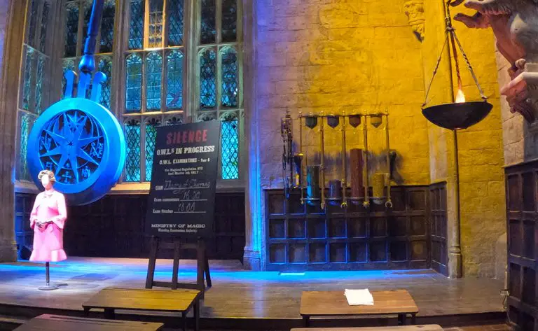 Grande Salle du château - Studios Harry Potter