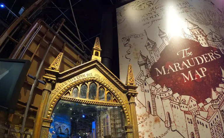 Miroir de Risèd - carte du marauder - Studios Harry Potter