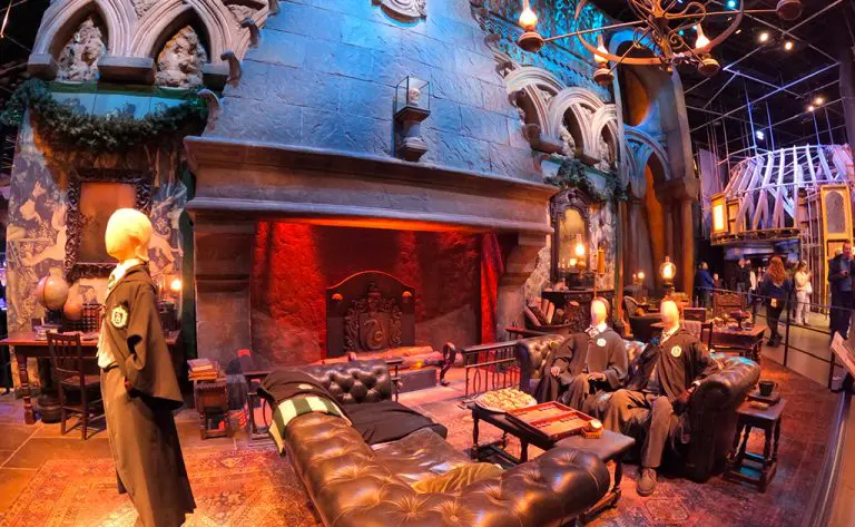 Salle commune Serpentard - Studios Harry Potter