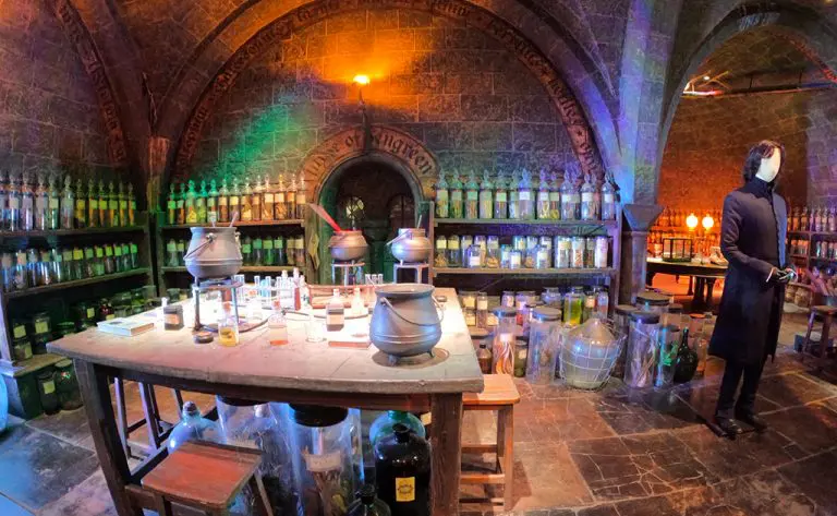Salle des potions - Studios Harry Potter