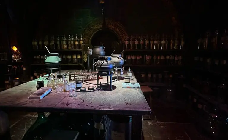 Salle des potions - Studios Harry Potter