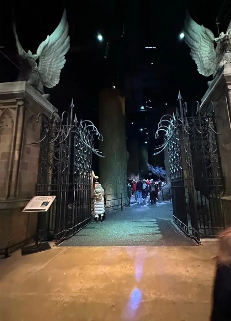 Entrée de la forêt interdite - Studios Harry Potter