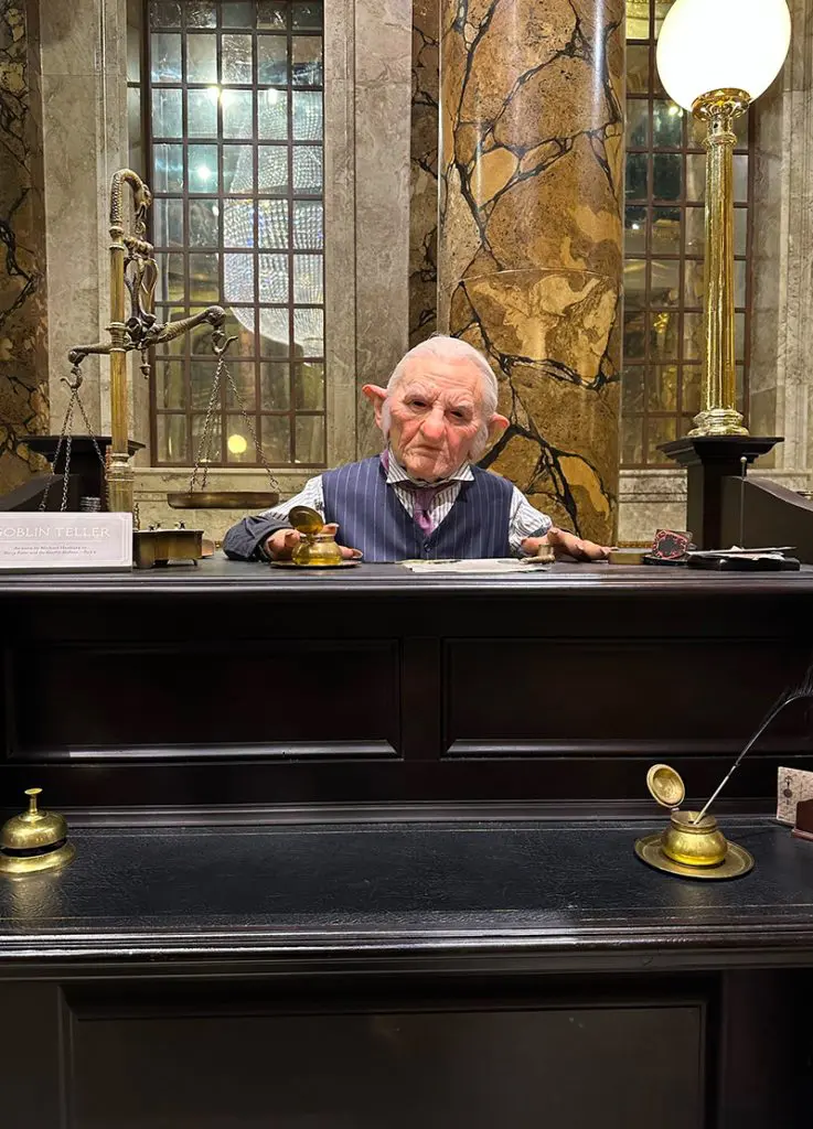 Gobelin Gringotts - Studios Harry Potter