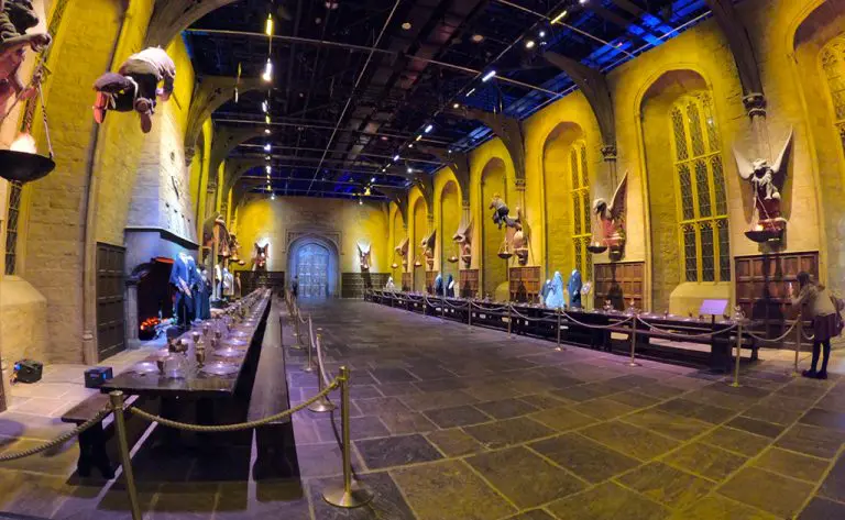 Grande Salle du château - Studios Harry Potter