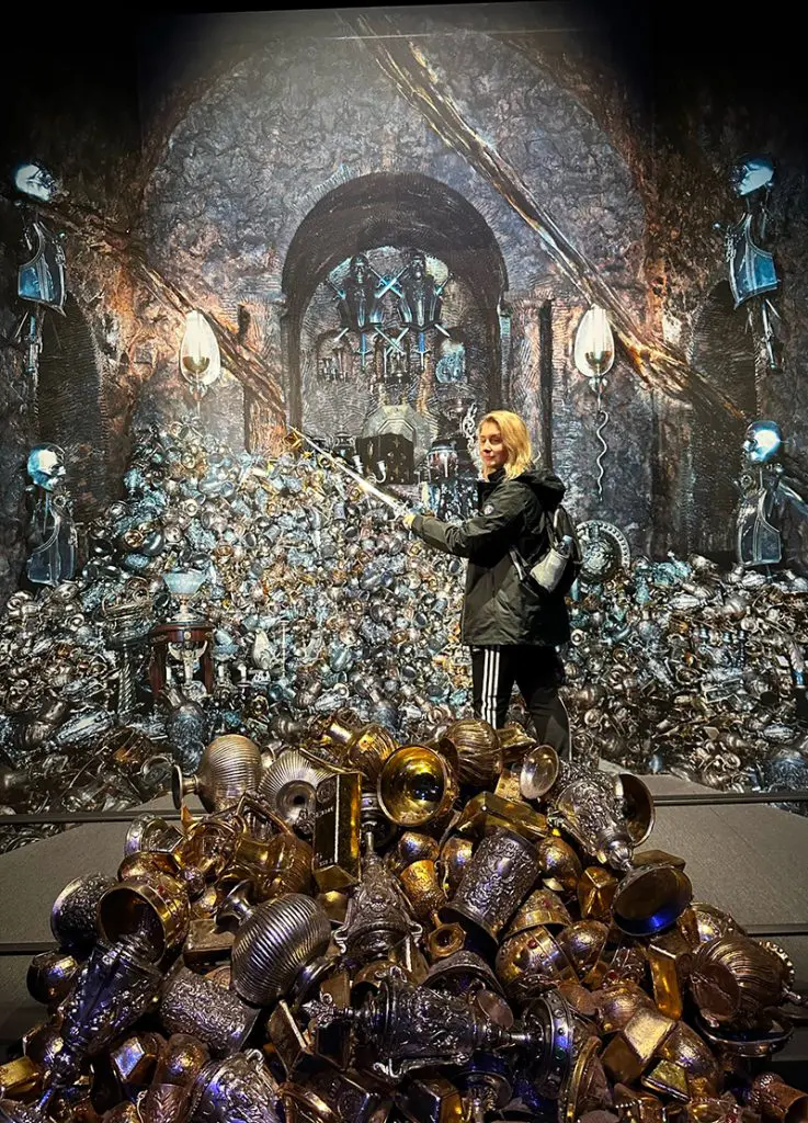 Emy épée - Gringotts - Studios Harry Potter