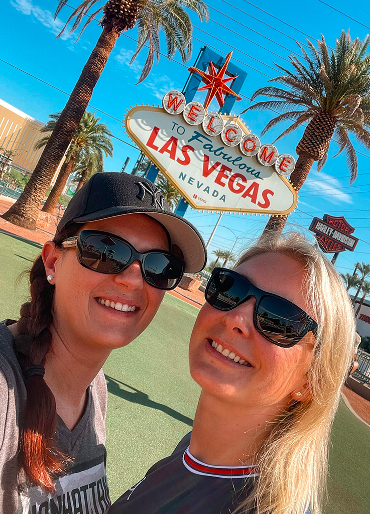 Emy et Cha à Las Vegas