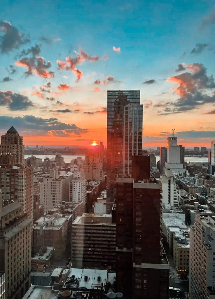 Couché soleil Manhattan