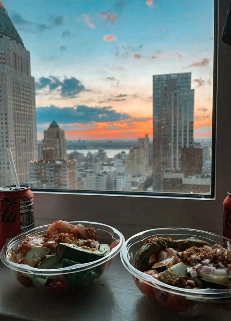 Couché soleil Manhattan