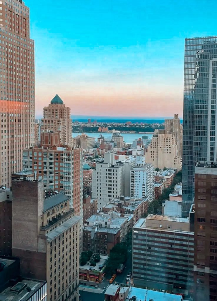 Vue chambre d'hotel - Manhattan