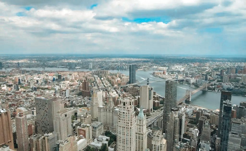 Vue du One World Observatory