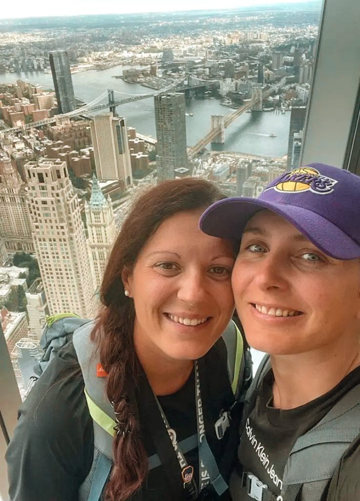 Emy et Cha - One World Observatory