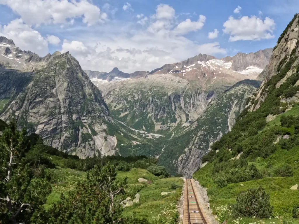 Funiculaire - Lac de Gelmersee