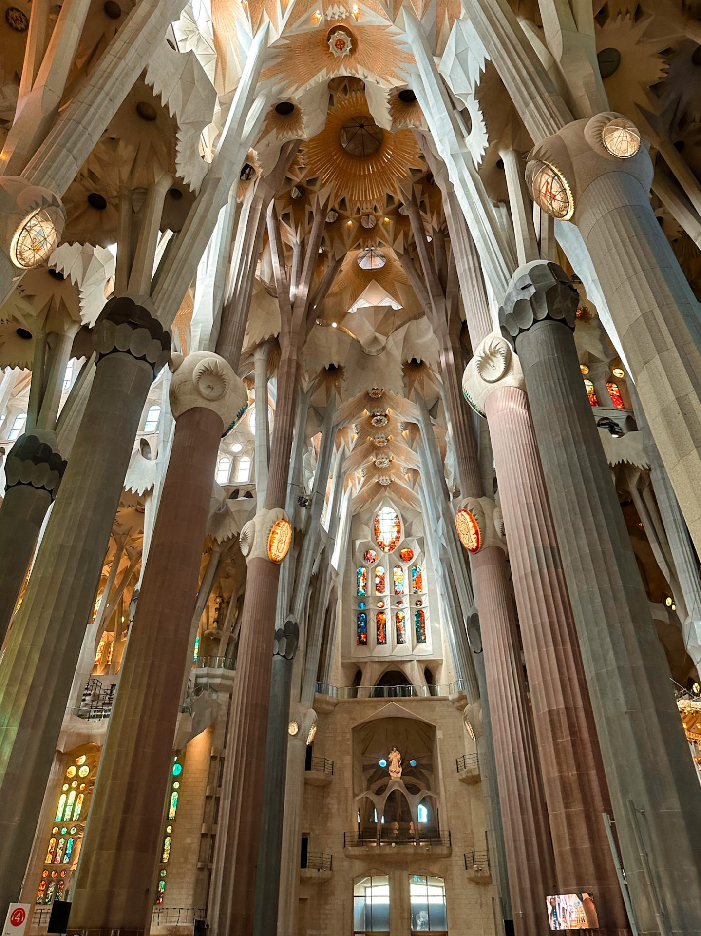 Intérieur de la Sagrada Familia