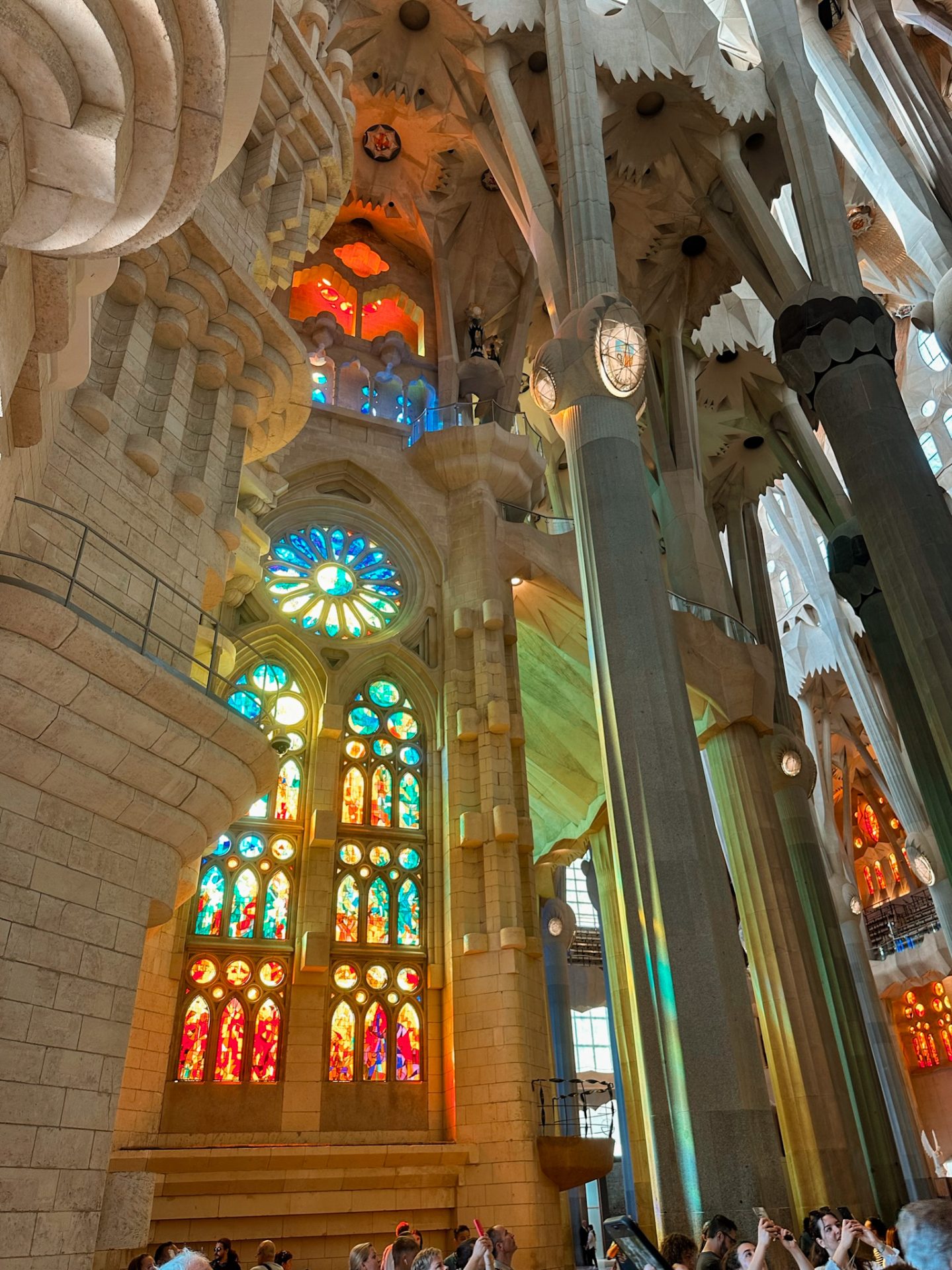 Intérieur de la Sagrada Familia