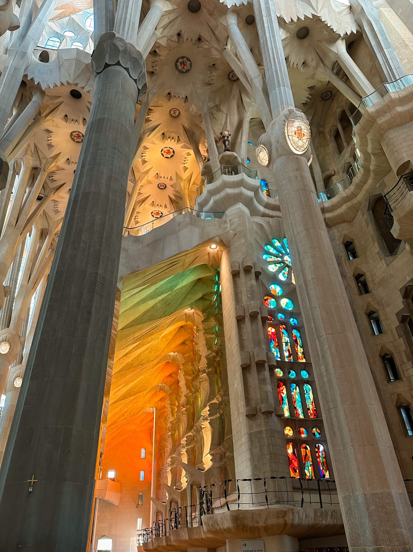 Intérieur de la Sagrada Familia