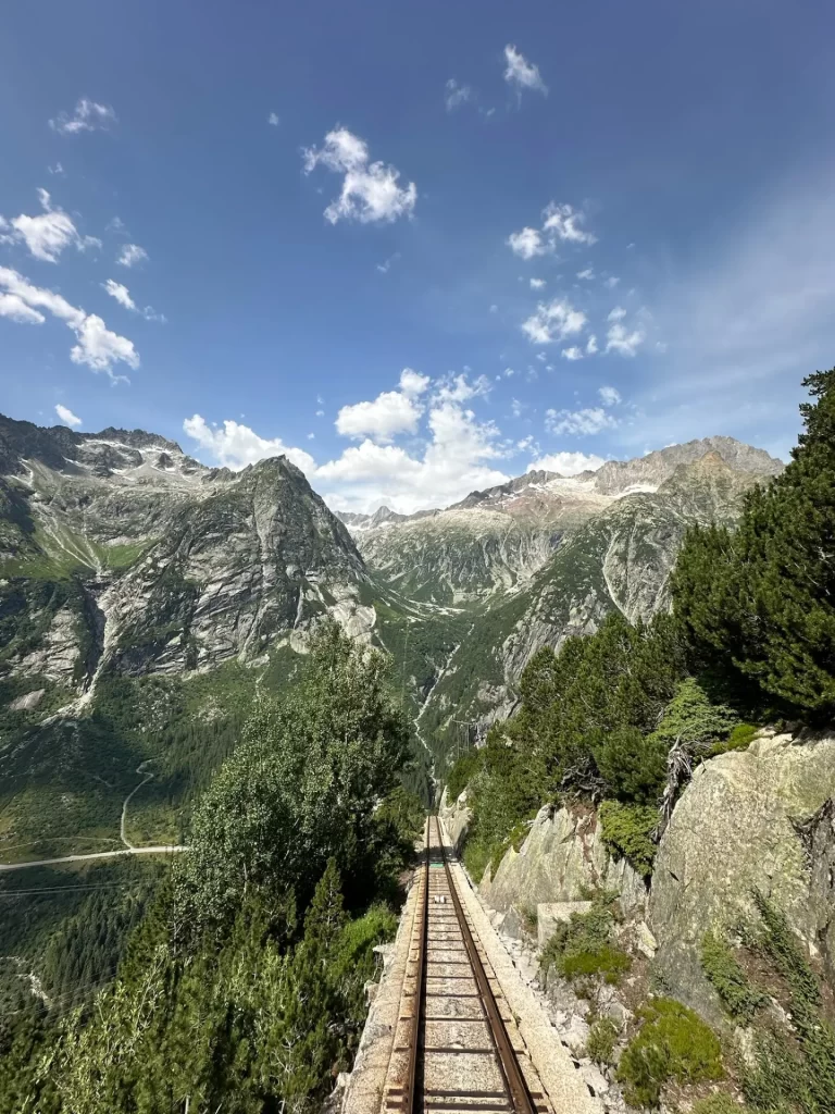Funiculaire - Lac de Gelmersee