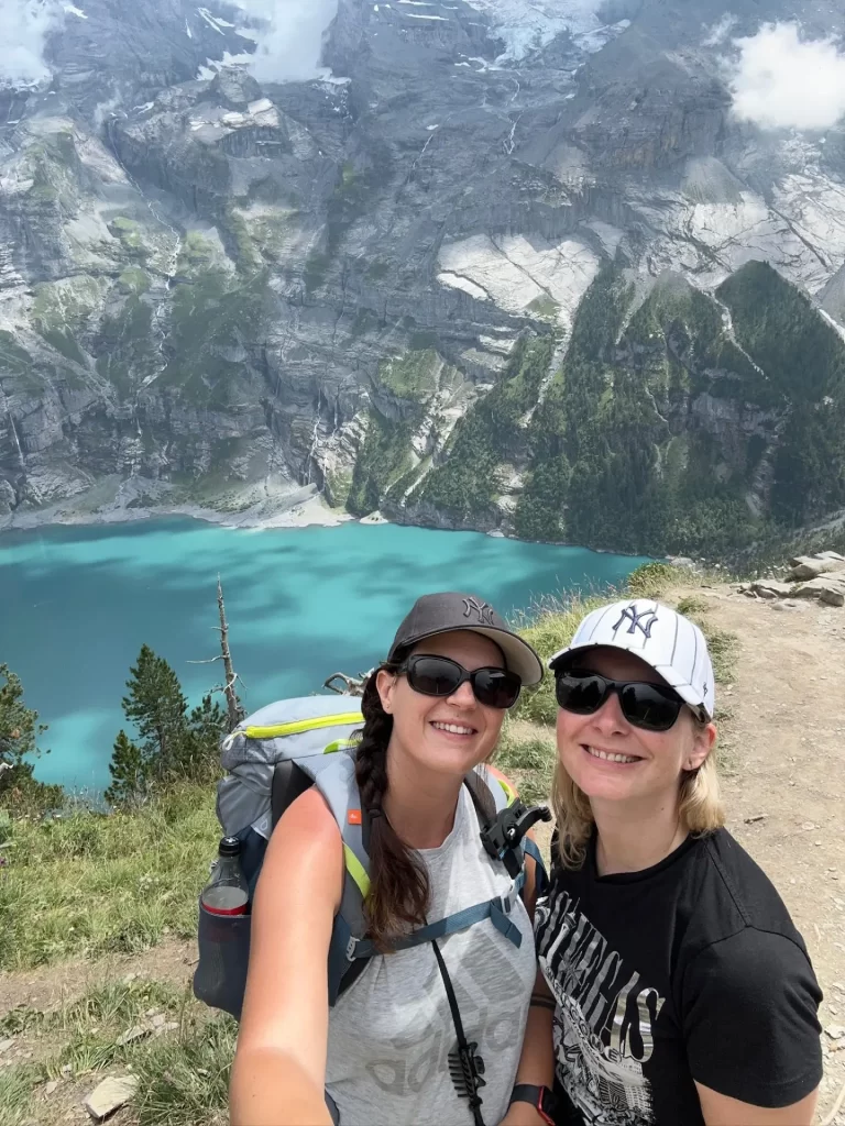 Emy & Cha au Lac D'Oeschinen