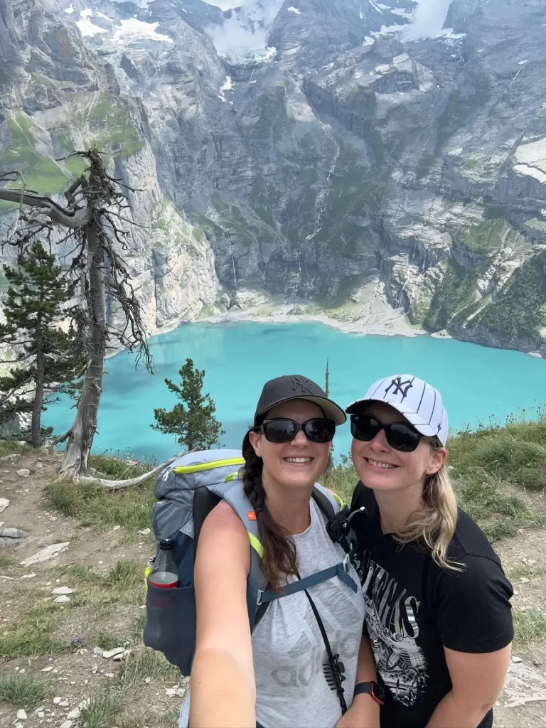 Emy & Cha au Lac D'Oeschinen