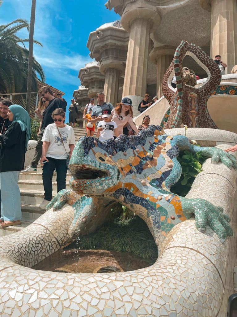 Escalier du dragon - Park Güell