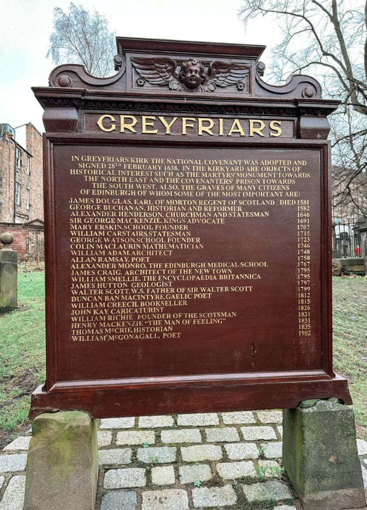 Cimetière Greyfiars