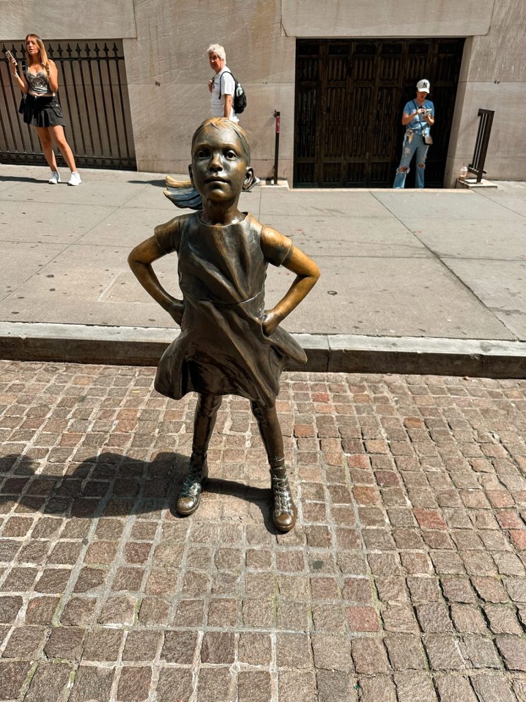 Fearless Girl - Wall Street - Destination autour du monde