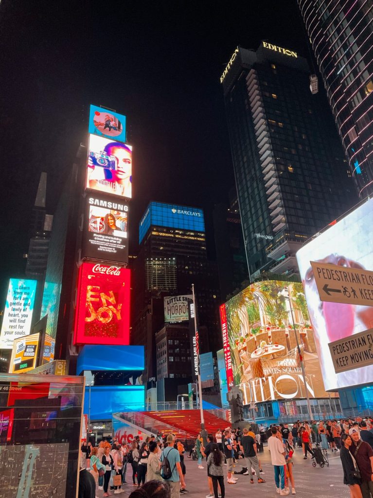 Times Square de nuit - New York